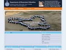 Tablet Screenshot of harprathmik.gov.in